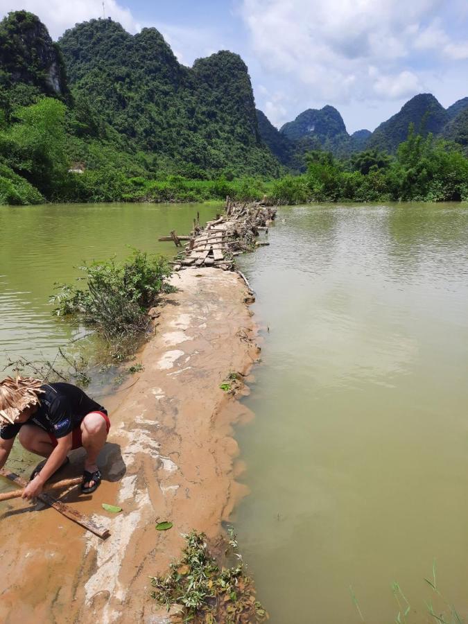 Homestay Gioc Rung Trung Khanh ภายนอก รูปภาพ